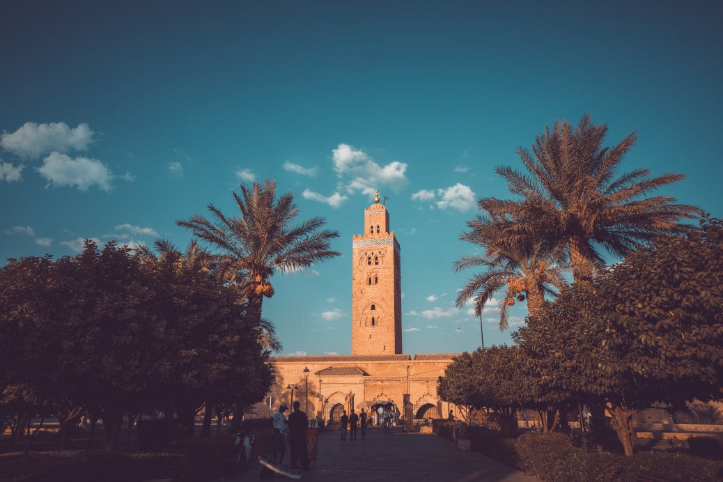 monuments marrakech mosquee Koutoubia