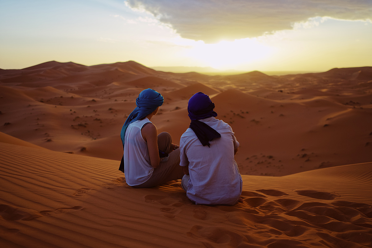 faire un voyage dans le desert maroc