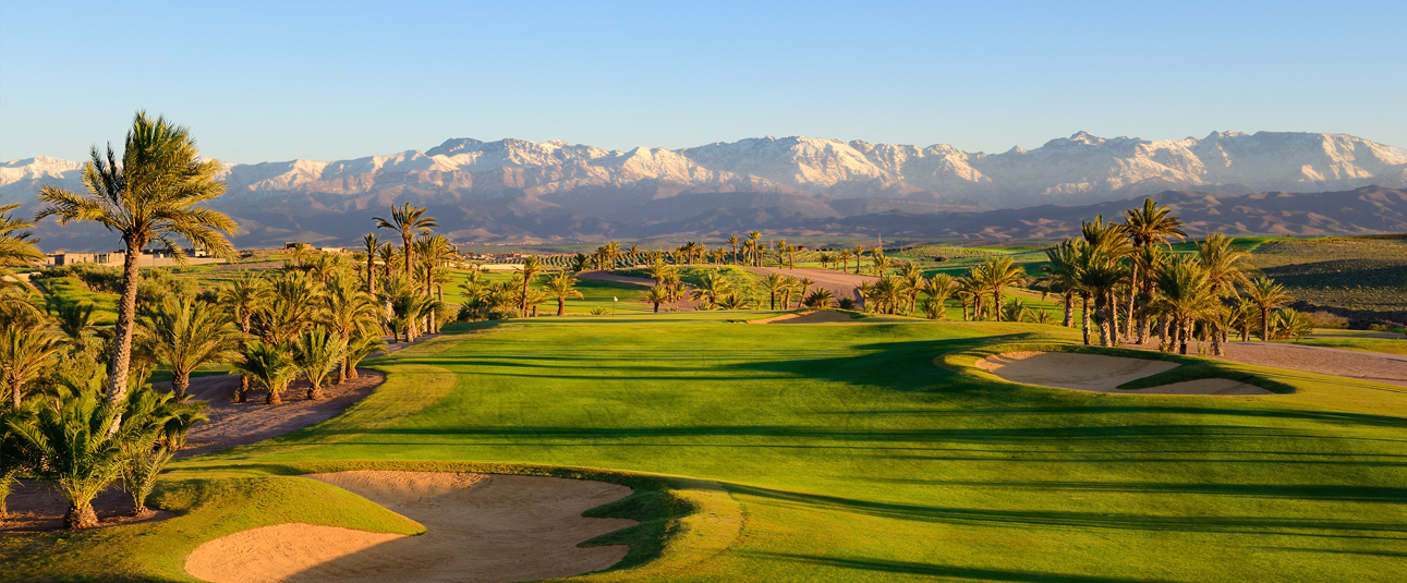 Golf Marrakech Royal Palm Amelkis green fee villa