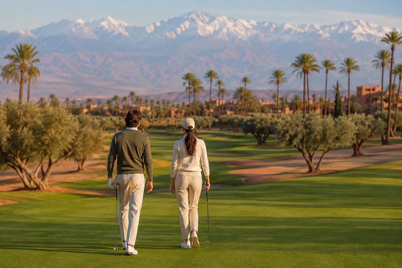 Golf Royal Palm Marrakech villa privée green fee