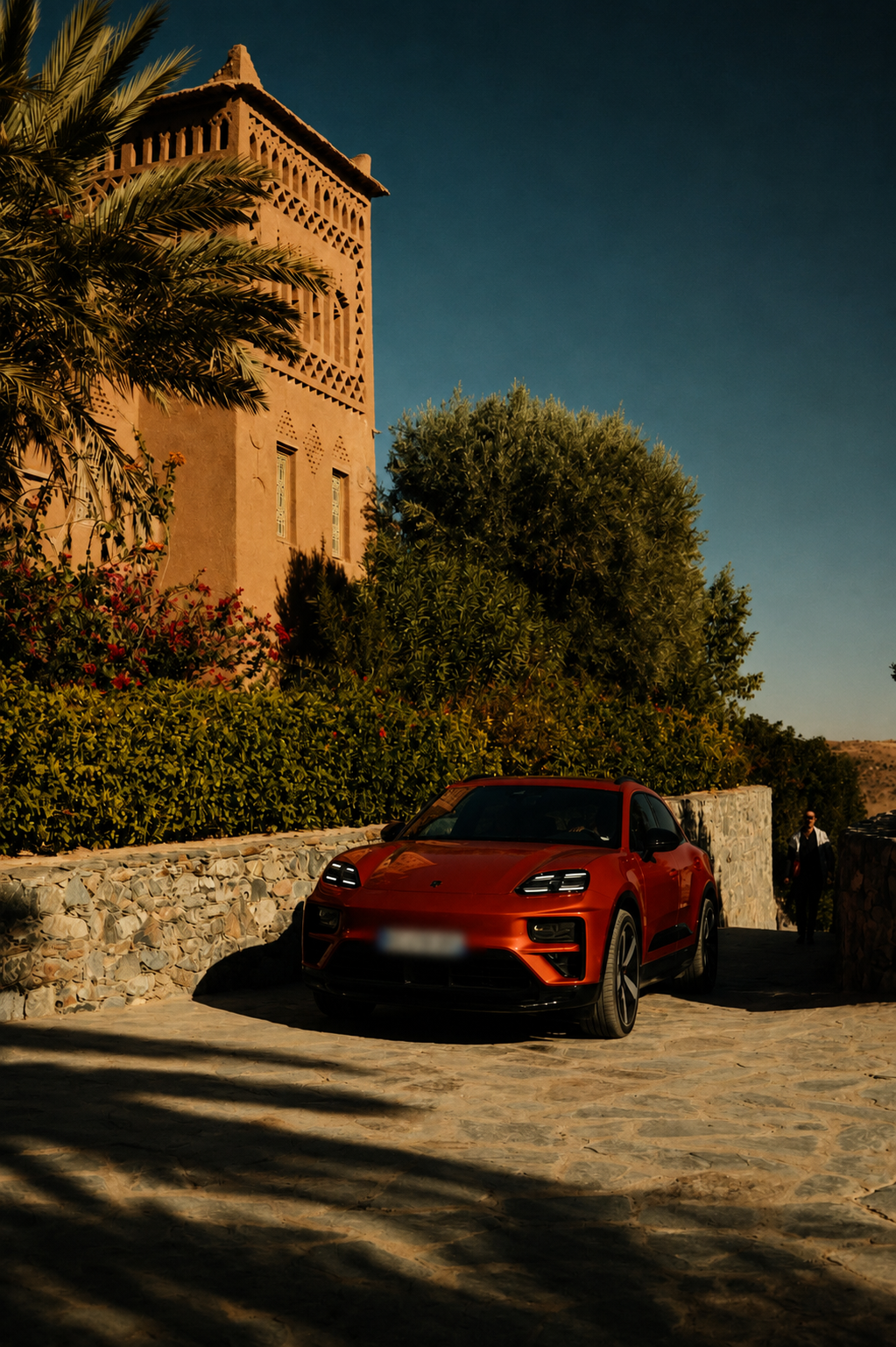 Événement corporate Porsche villa privée Marrakech